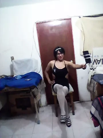 Joselynne CrossDresser In Hot Tight  Mini Dress