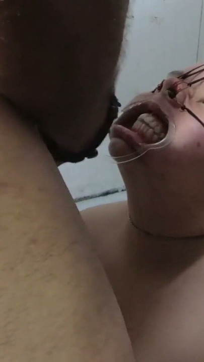 BBW BONDAGE with cum facial | Clip 1