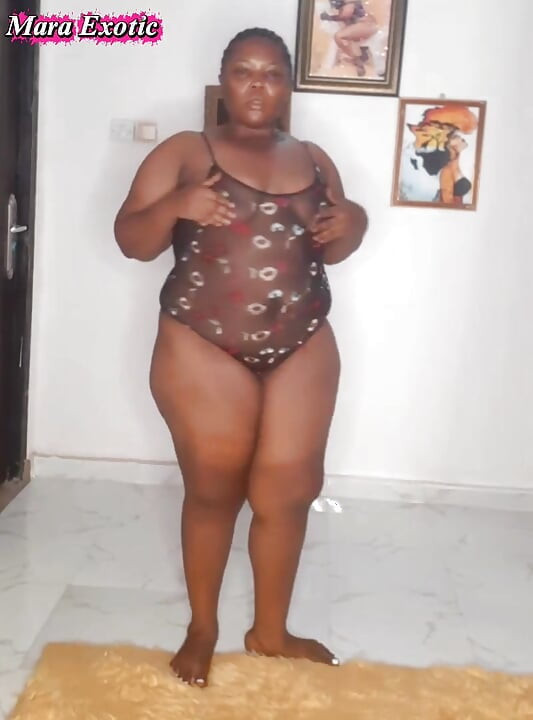 Horny Fat ass ebony in fishnets solo Orgasm Masturbation