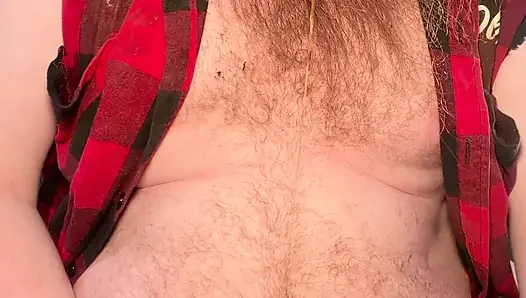 Dropping some Dipspit on my dick and enjoying some cock stroking