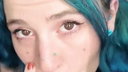 I Finger Myself for You and Suck You off - Sexy Video Call