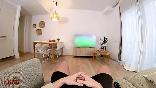 POV: Rough Foursome of Two MILFs with Two Big-dicked Men - Carla Boom