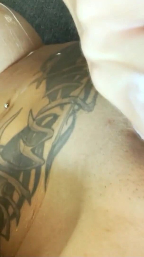GERMAN TATTOO BITCH KADA LOVE HAS CREAMY SOLO FUN | Clip 1