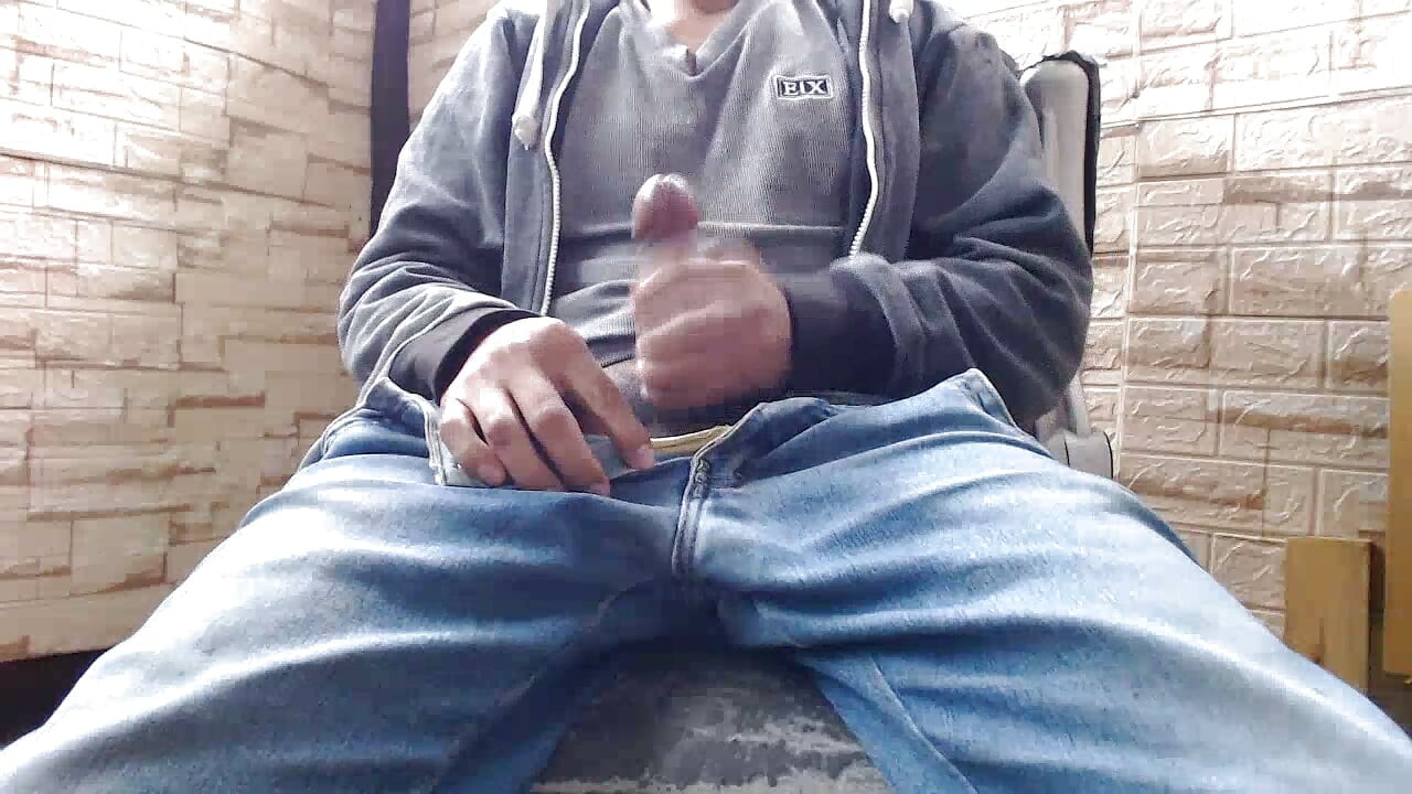 A soldier goes a week without ejaculating and leaves the barracks to masturbate in his uniform.