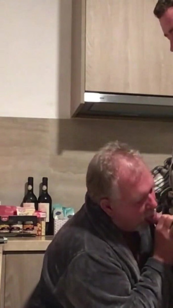 Must-share moment from "Nice sex with Daddy in the kitchen."