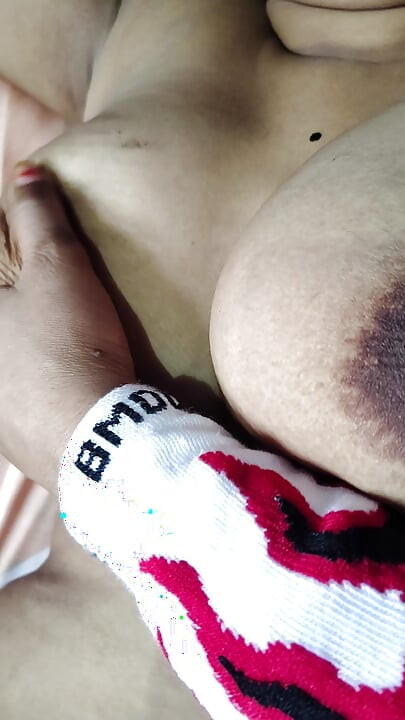 Indian desi couple boobs sucking husband in bed Desi style