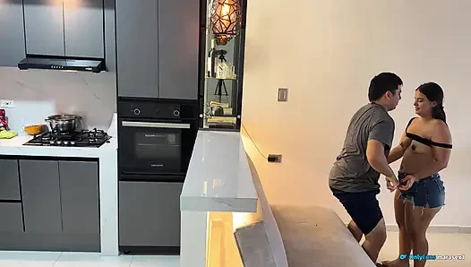 I help shy stepbrother.... It didn't go as planned!