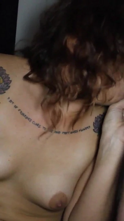 Iconic moment from "Hot Bitch Suck N Fuck Slut Glory Hole Dicks Tattoo Horny Brunette Cunt!"