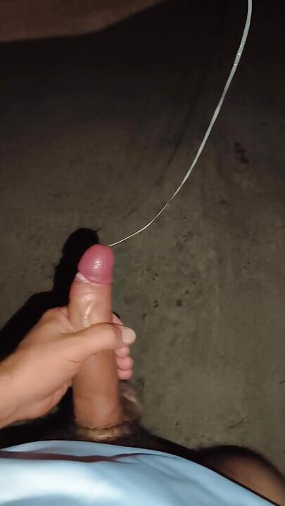 Big cock gushing milk during the night