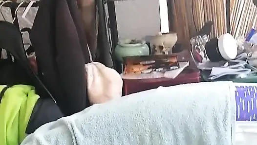 Summery, wet wet games with the piglet, Hot wet milf on the balcony