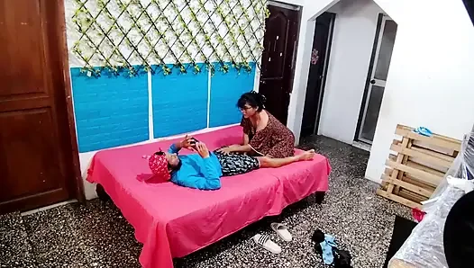 Mature woman uses a man for her pleasure and films a private tape. Part 1