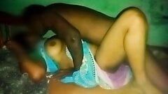 Indian aunty has sex with husband’s friend