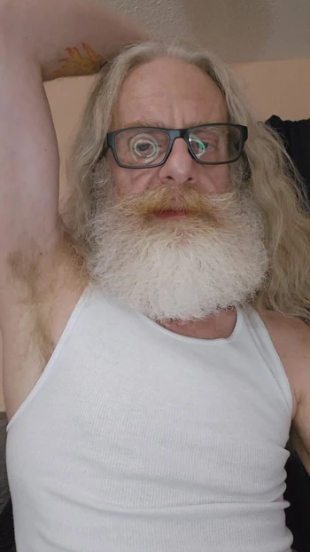 I smell like a man.