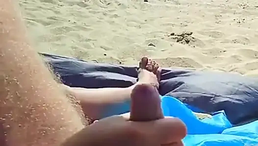 I Met a Nudist and He Showed Me How to Properly Jerk off a Dick