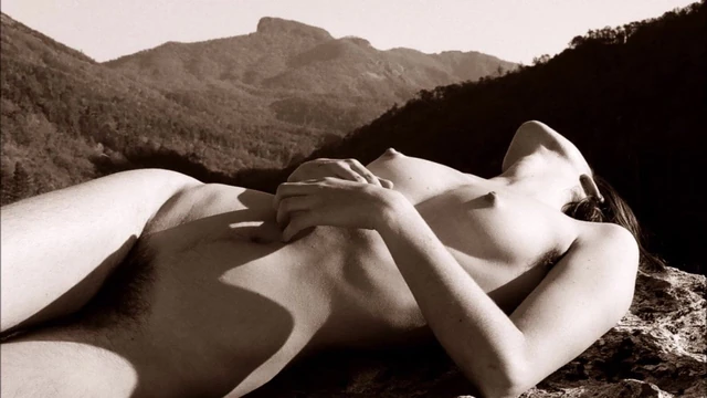 Secretly Aroused in Retro Monochrome 3311