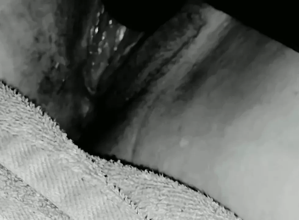 Hubby caught me playing with my vibrator