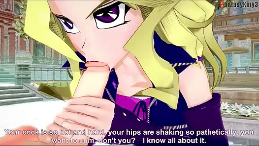 Mai valentine lagi asik nyepong kontol - yu gi oh