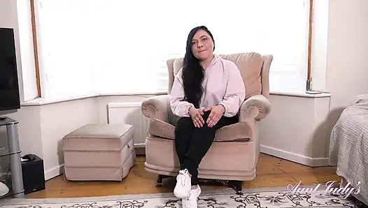 Chubby Hairy Amateur MILF Christina - Naughty Interview