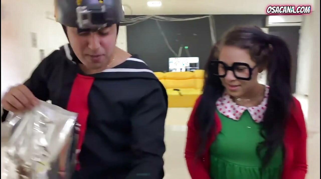 Kiko Breaks Pigtails on His Dick