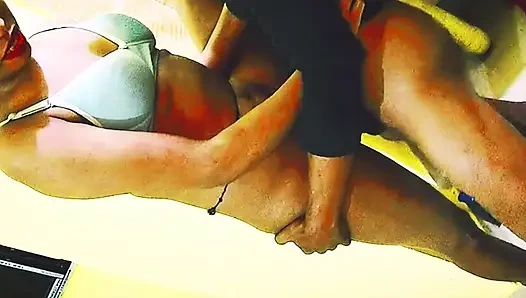 Indian hot milf Bhabhi outdoor sex! Hot fucking sex with hindi I like how my stepsister gives me a rich blowjob We fuck hard.