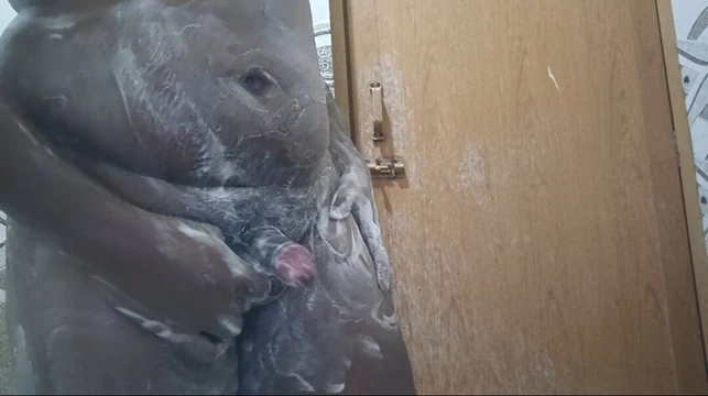 Cum with shower