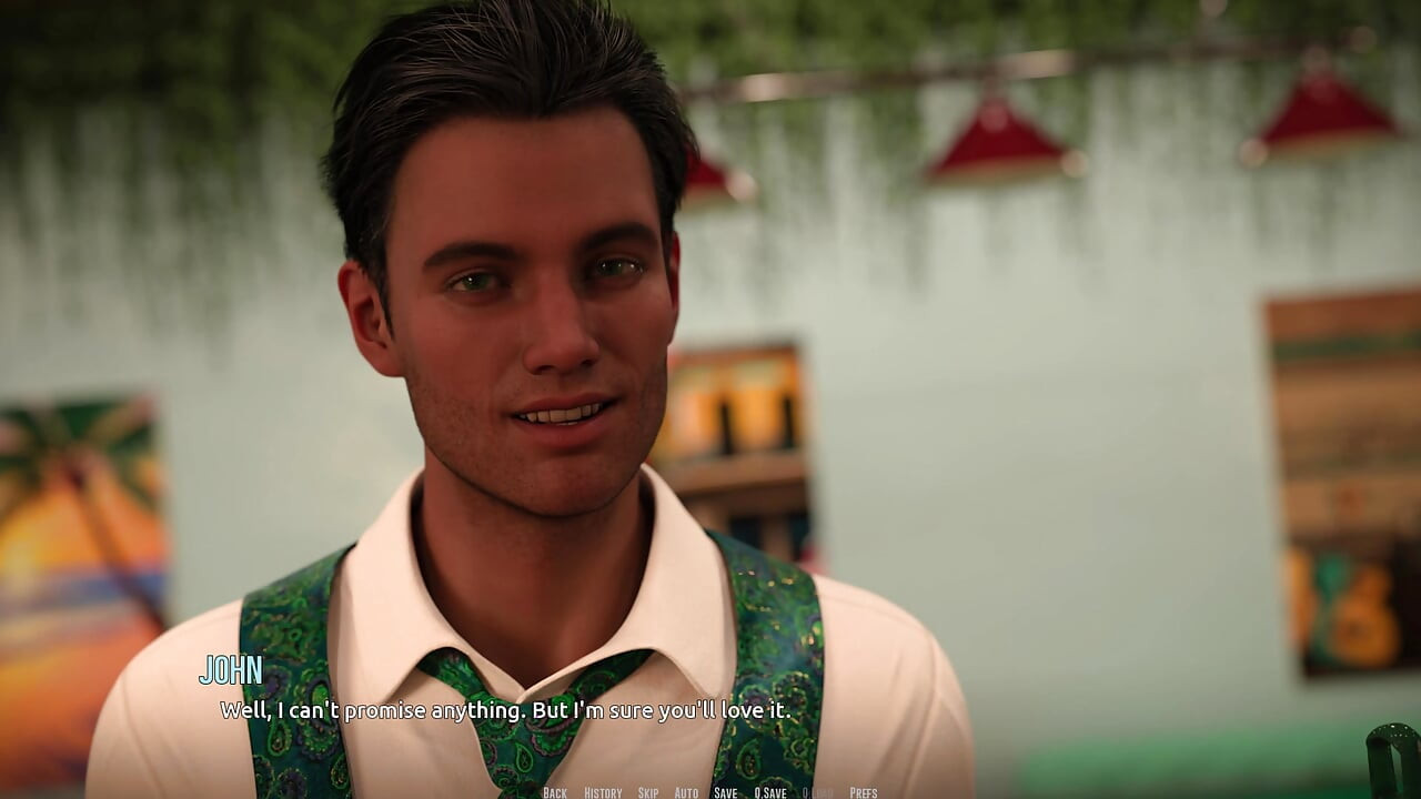 Dominos Beach 10 Fiona's Joyful Date Yes to John