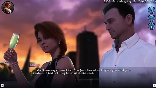 Ahlak sınırları 22 Emma Victor'a verdi ve ona teslim oldu