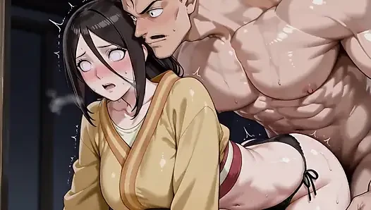 Kogoro (conan) X Hanabi (naruto)