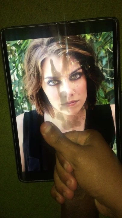 Lauren Cohan cum tribute (2)