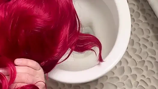 Pegging with Your Head in the Toilet
