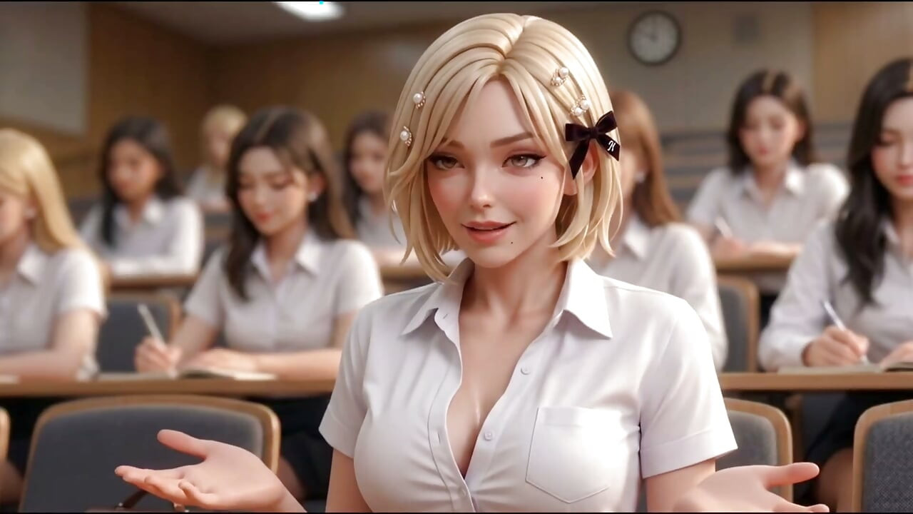 成年女学生勾引她的教授
