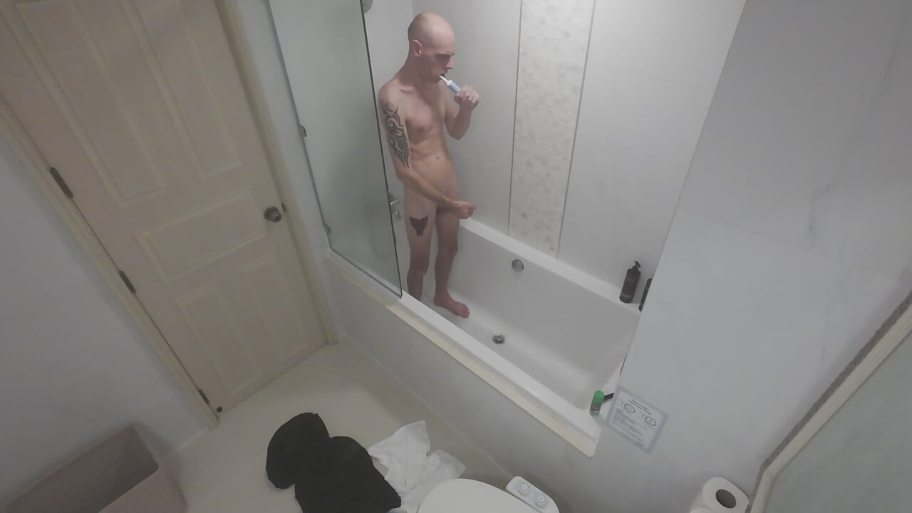 Secret Shower Cam Caught Me In The Shower