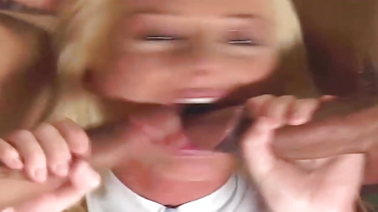 Blonde Babe Stretched Wide by Deep Fisting and Throbbing Cock