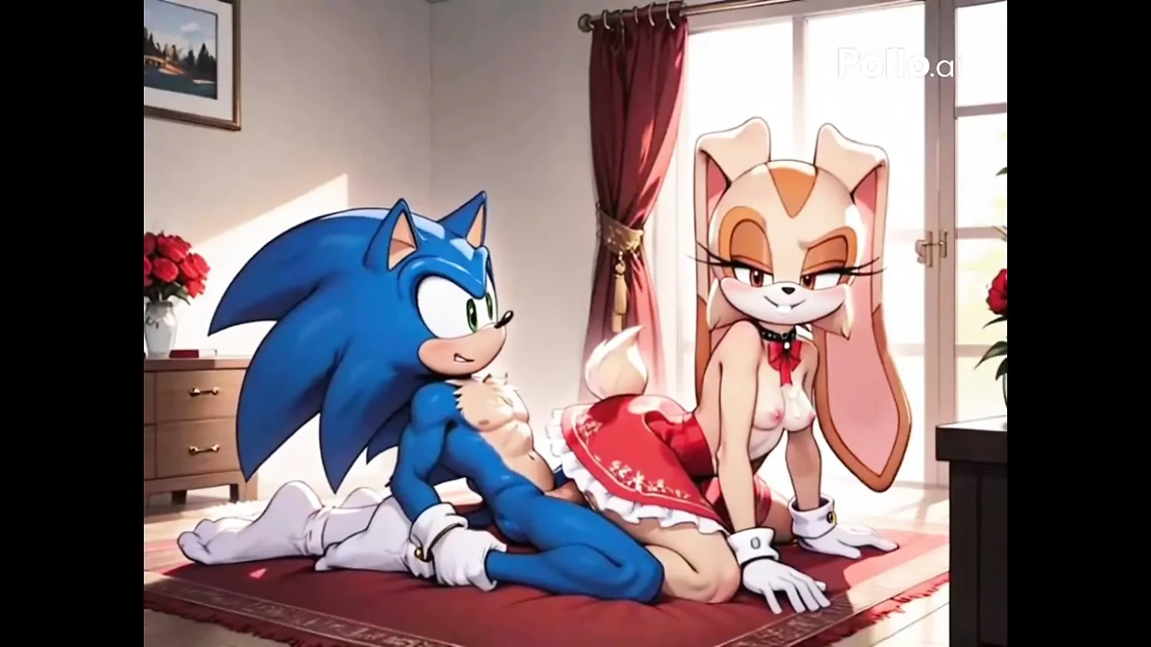 AI Generated Sonic the HedgeHog Futa Party with Mrs Sonic