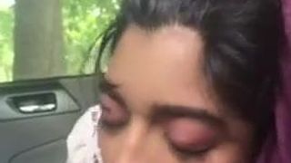 Guyanese Trini Whore loves White Cock