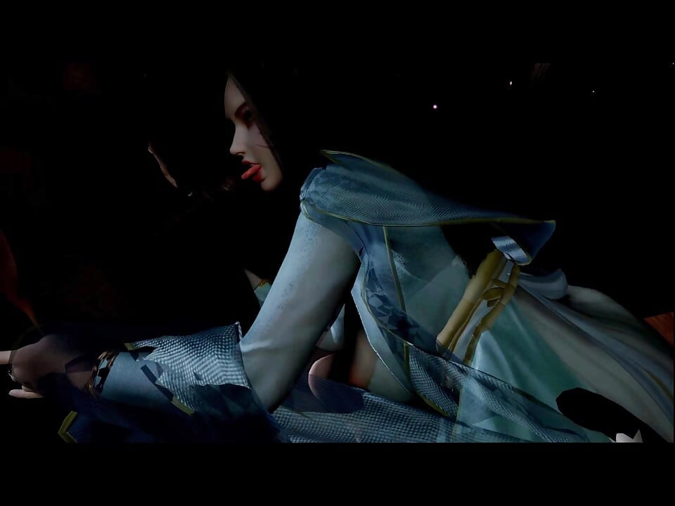 Pixelgöttin unchained: Kurven in Bewegung - 3D Animation Hentai