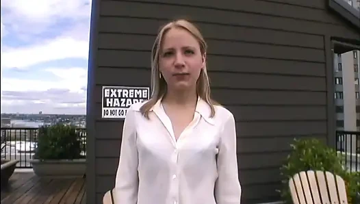 Behaarte Zierliche Gesichtsfick Retro