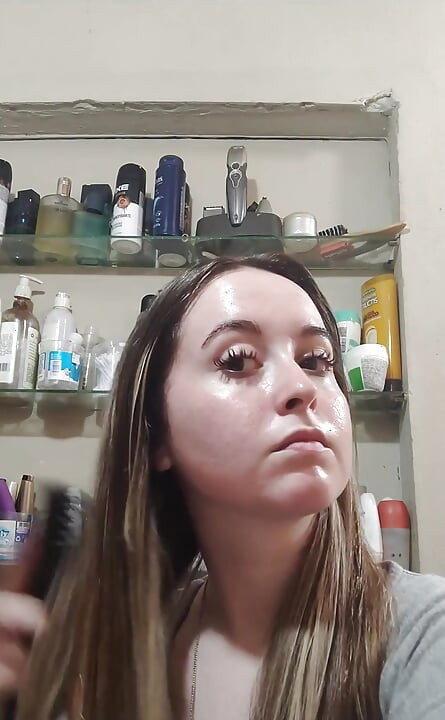 내 머리를 말리기