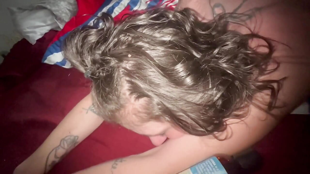 Porch Fucking a Whore