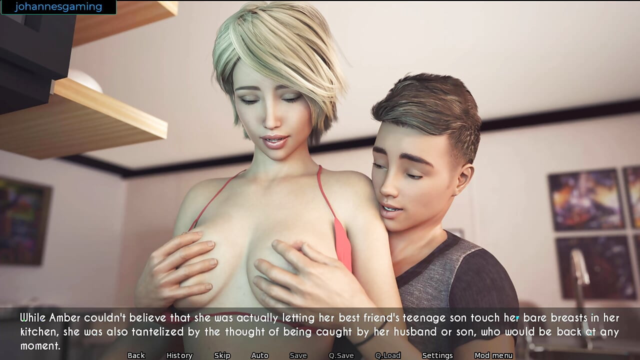 AWAM - Amber Gave me a handjob under table and let me finger fuck her