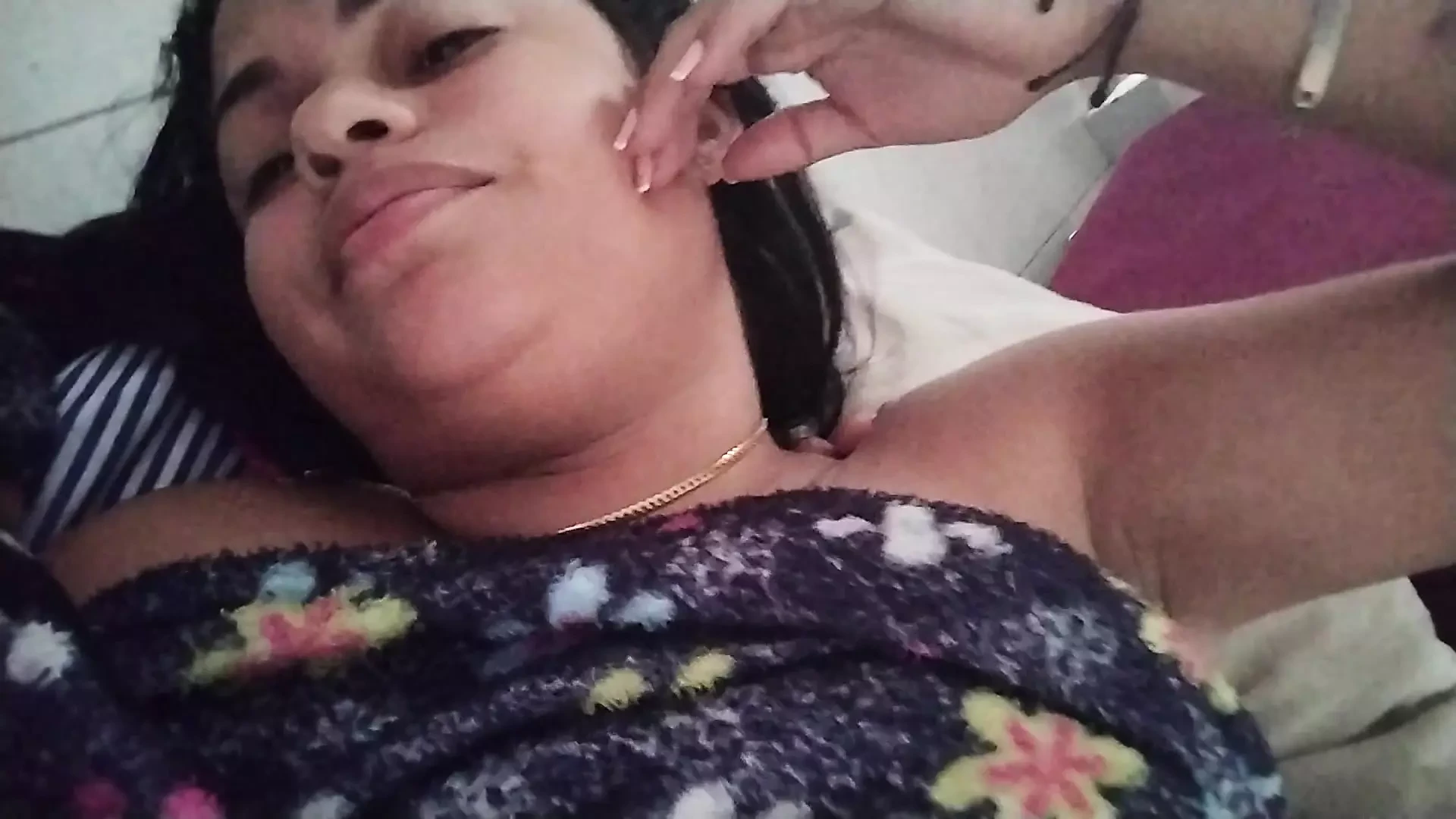 cuckold hubby fucks me hard in doggy the night before going with family and next morning creampies even if his family hear us