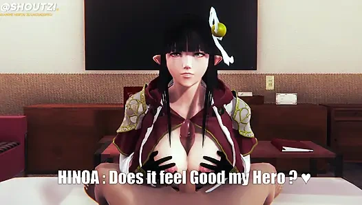 Monster Hunter Rise'dan Hinoa, köyünü kurtardıktan sonra seninle ilgileniyor! Rahatla ve bırak yapsın!