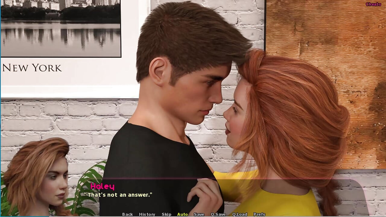 Haley story # 10 - Haley se volvió flaca Asriane Gabe Johannes una mamada