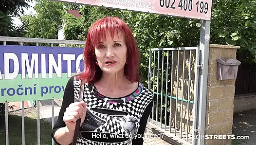 Mrs Irena Loves Money and Cock (Czech Streets)