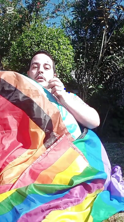 Pride Celebration Kink Session Flogger and Hardcore
