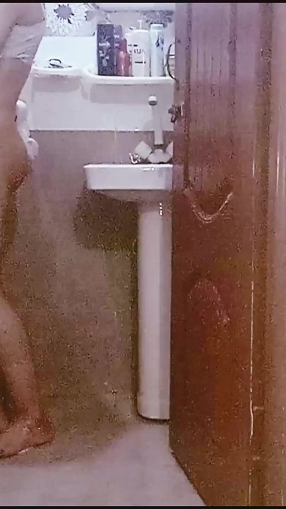 Indian Desi Village girl in Bathroom Shawer first time xxx video | Clip 2