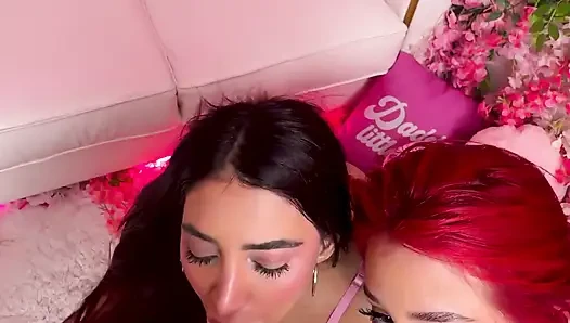 Pink room ep.33: si cewek nakal latina yang lagi sange berat zoey dan jessica suka banget sama kontol