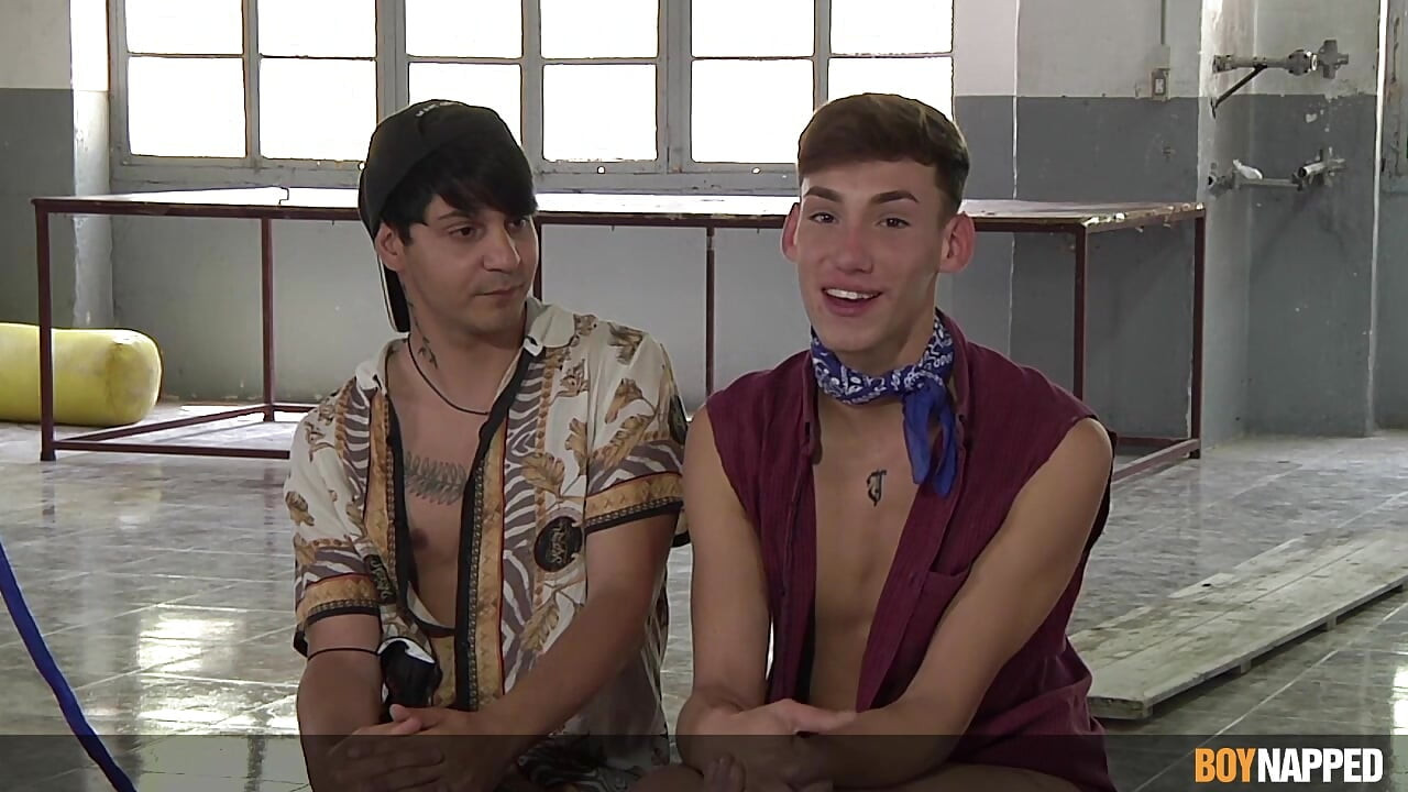 Boynapped - Master Explores His Subs Hole Part 2 Flogging Bound Skinny Lad