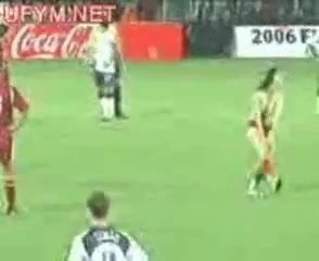 naked girl on football