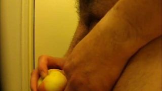 Banging a peach